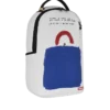 KEITH HARING BIG BLUE PURSE ART BACKPACK