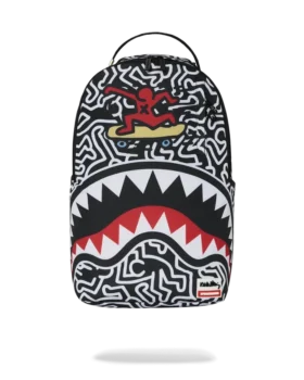 KEITH HARING SKATER SHARK DLXSR BACKPACK
