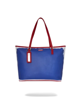 KEITH HARING THE BIG BLUE PURSE ART TOTE