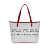 KEITH HARING THE BIG BLUE PURSE ART TOTE