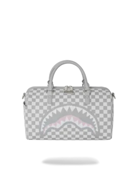 KNIT SHARKS IN PARIS IN CREAM MINI DUFFLE