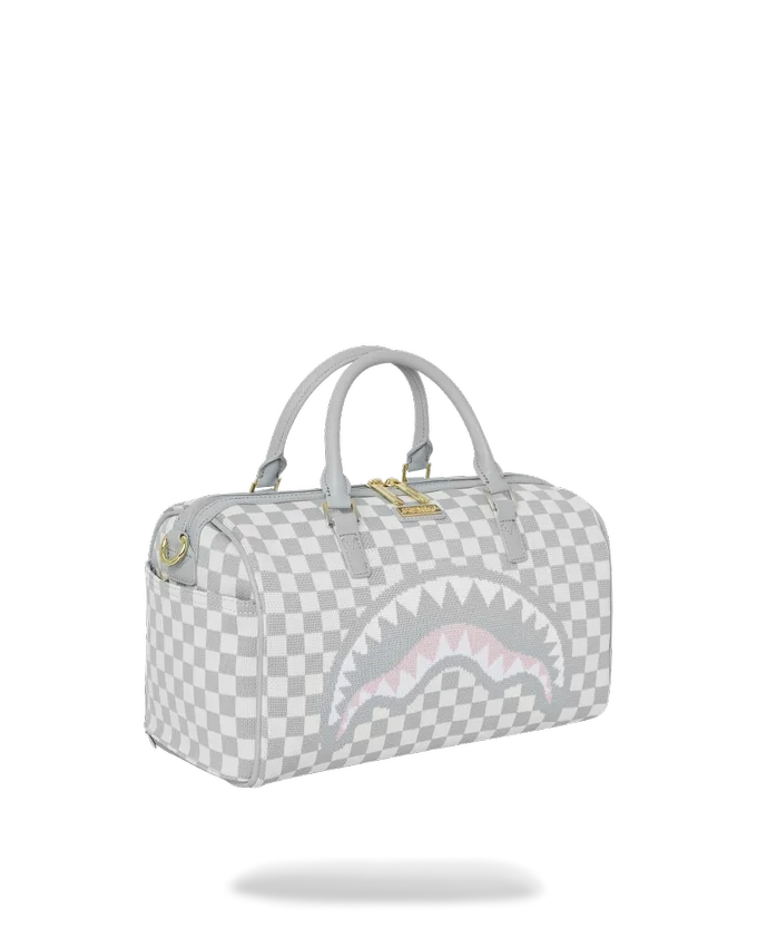 KNIT SHARKS IN PARIS IN CREAM MINI DUFFLE