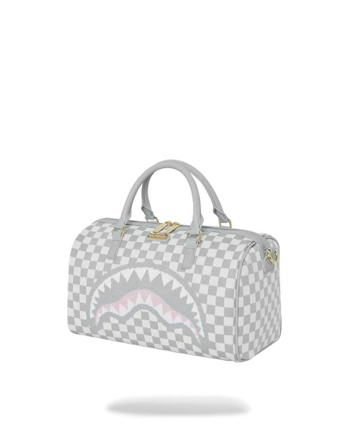 KNIT SHARKS IN PARIS IN CREAM MINI DUFFLE