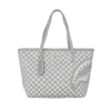 KNIT SHARKS IN PARIS IN CREAM TOTE