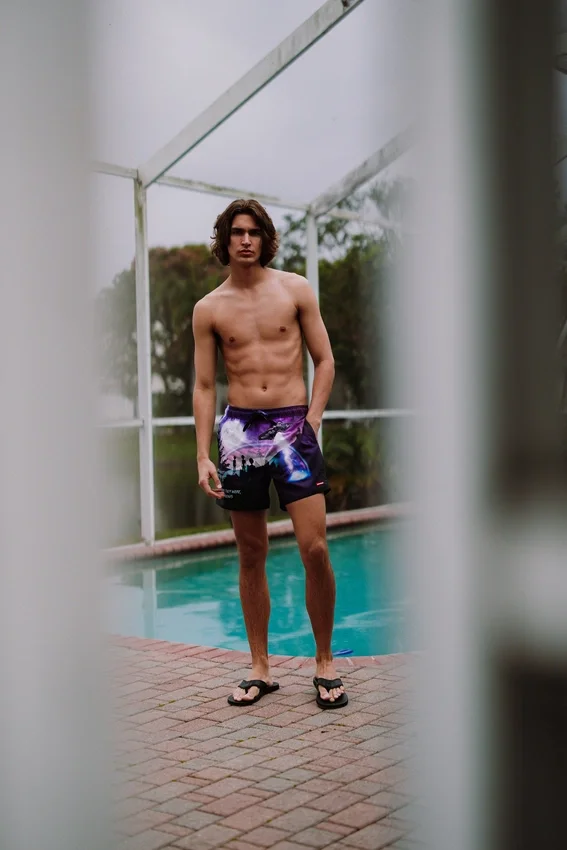 LATE ONE NIGHT SWIM SHORTS