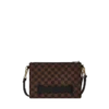 LENTICULAR EFFECTS CROSSOVER CLUTCH W/ SHOULDER STRAP