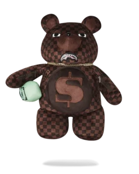 LENTICULAR EFFECTS MONEYBEAR TEDDYBEAR BACKPACK