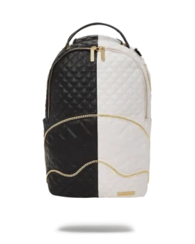 LEVELED UP SPLIT QUILT SHARK BACKPACK (DLXV)