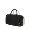 LEVELED UP SPLIT QUILT SHARK MINI DUFFLE