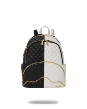 LEVELED UP SPLIT QUILT SHARK SAVAGE BACKPACK