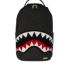 LIGHTS OUT SHARKS IN PARIS CHENILLE SHARK BACKPACK