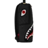 LIGHTS OUT SHARKS IN PARIS CHENILLE SHARK BACKPACK