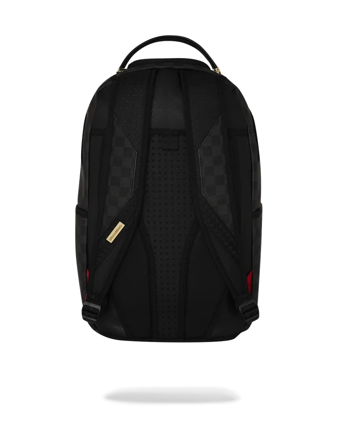 LIGHTS OUT SHARKS IN PARIS CHENILLE SHARK BACKPACK