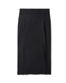 LONGUETTE SKIRT (BLACK)