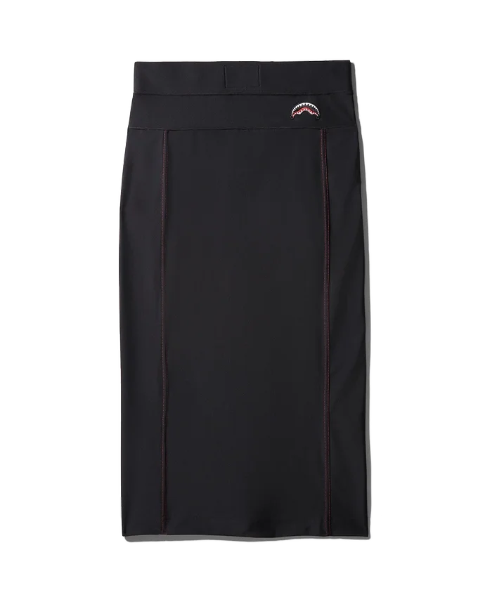 LONGUETTE SKIRT (BLACK)