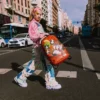 LOONEY TUNES TAZ MARVIN BUST OUT BACKPACK (DLXV)