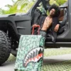 MAMA I MADE IT SHARKITECTURE HARDSHELL FULL-SIZE LUGGAGE