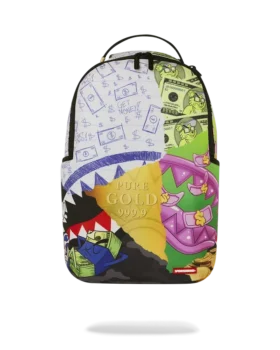 MEAN MONEY COLLAGE BACKPACK