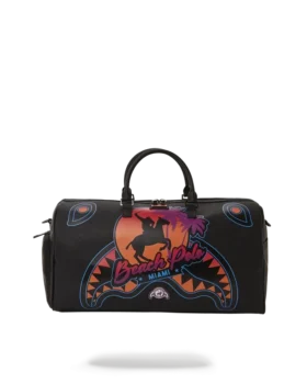 MIAMI BEACH POLO COLLAB DUFFLE (BLACK)