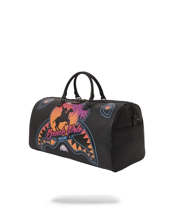 MIAMI BEACH POLO COLLAB DUFFLE (BLACK)