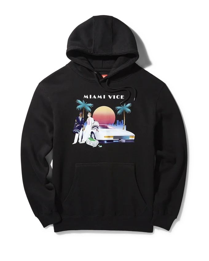 MIAMI VICE HOODY (BLACK)