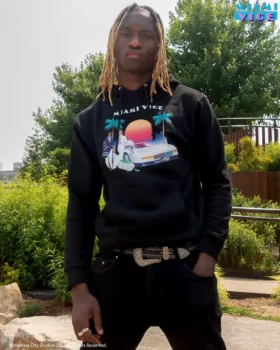 MIAMI VICE HOODY (BLACK)