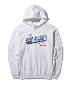 MIAMI VICE HOODY (WHITE)