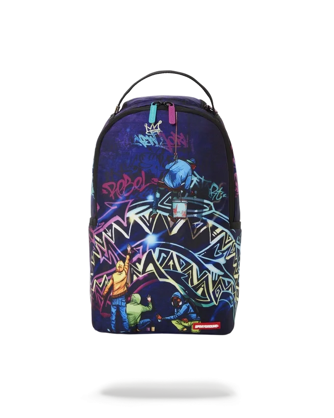 MIDNIGHT GRAFFITI ARTISTS MINI BACKPACK