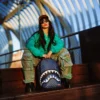 MIDNIGHT MAGIC SHARKS IN PARIS BACKPACK