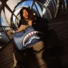MIDNIGHT MAGIC SHARKS IN PARIS DUFFLE