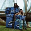 MIDNIGHT MAGIC SHARKS IN PARIS HARD SHELL FULL-SIZE LUGGAGE