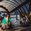 MIDNIGHT MAGIC SHARKS IN PARIS HARD SHELL FULL-SIZE LUGGAGE