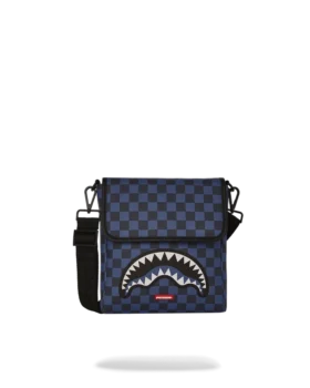 MIDNIGHT MAGIC SHARKS IN PARIS MESSENGER SLING BAG