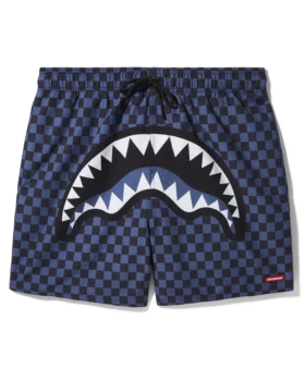 MIDNIGHT MAGIC SHARKS IN PARIS SWIM SHORTS