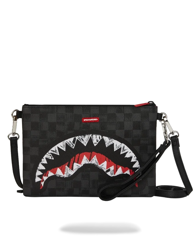 MIDNIGHT SHADOW CROSSOVER CLUTCH