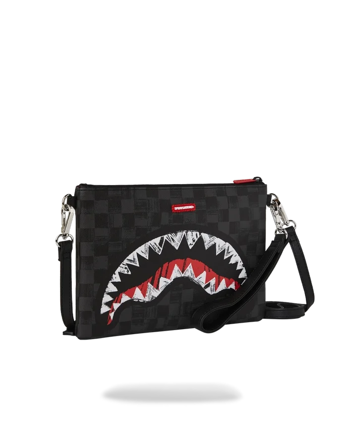 MIDNIGHT SHADOW CROSSOVER CLUTCH