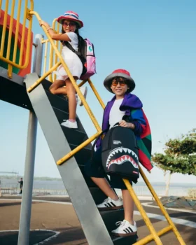 MINI DLX BACKPACK – SHARKS CENTRAL BUBBLE SHARK