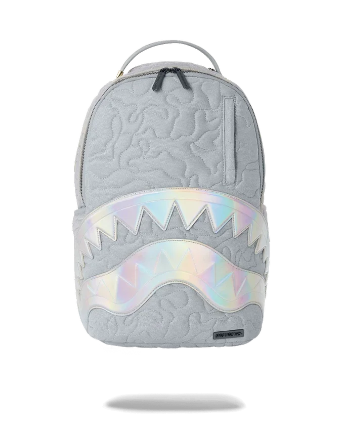 MIRASHAKU IRIDESCENT QUILT BACKPACK