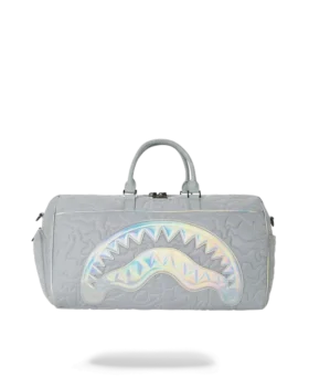 MIRASHAKU IRIDESCENT QUILT DUFFLE