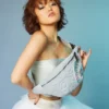 MIRASHAKU IRIDESCENT QUILT SAVVY CROSSBODY
