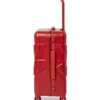 MOLDED SHARKITECTURE RED HARDSHELL CARRY-ON LUGGAGE