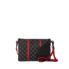MONACO SHARK CLUB CROSSOVER CLUTCH W/ SHOULDER STRAP
