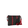 MONACO SHARK CLUB CROSSOVER CLUTCH W/ SHOULDER STRAP
