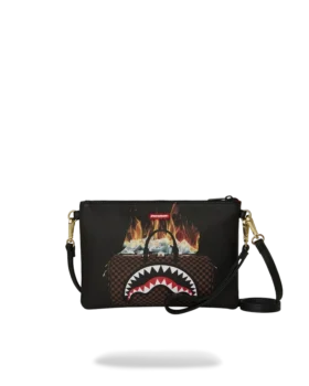 MONEY BAG DOUBLE TAKE CROSSOVER CLUTCH