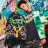 MONEY BEAR CITY LIGHTS BACKPACK