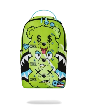 MONEY BEAR SEEING TRIPLE DLXSR BACKPACK