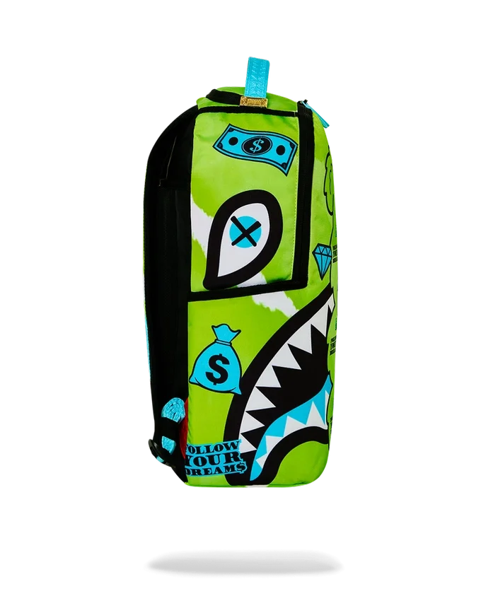 MONEY BEAR SEEING TRIPLE DLXSR BACKPACK