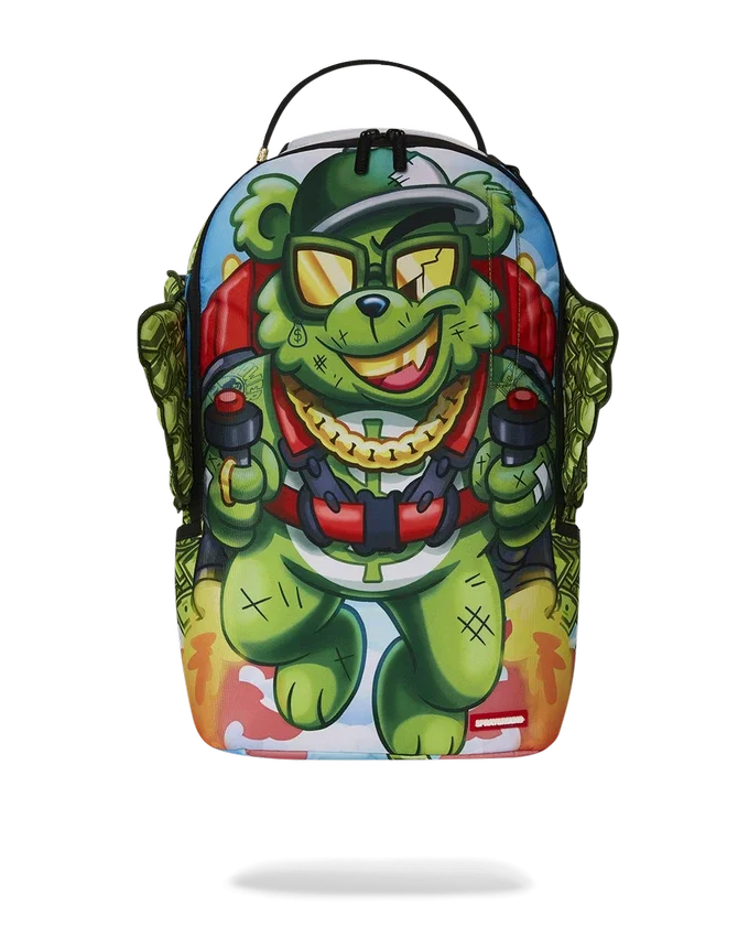 MONEY BEAR WE BOUT TO TAKE OFF BACKPACK