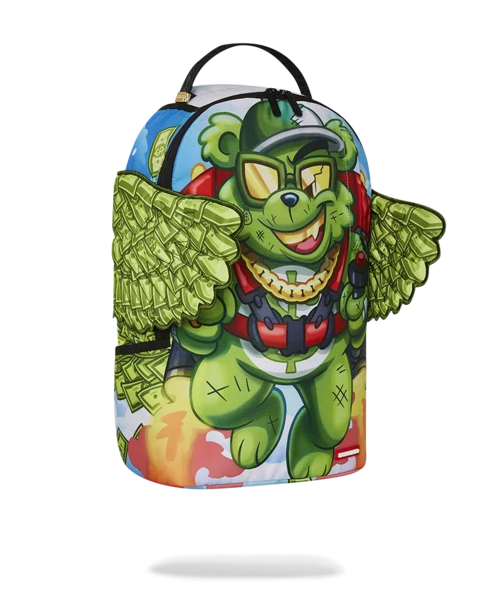 MONEY BEAR WE BOUT TO TAKE OFF BACKPACK