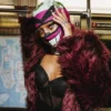 MONEY BOY SKI MASK (PURPLE)